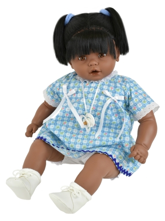 картинка Кукла-пупс Бобо, брюнетка с хвостиками, 65 см , арт. 5300C интернет-магазин TuKiTu.ru